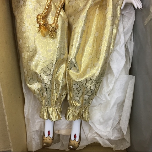 SILVESTRI Jester Porcelain Doll - Picture 3 of 4
